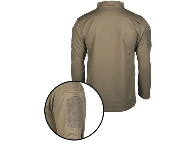 Поло Mil-Tec Tactical Quick Dry Poloshirt 1/1 olive Фото 2